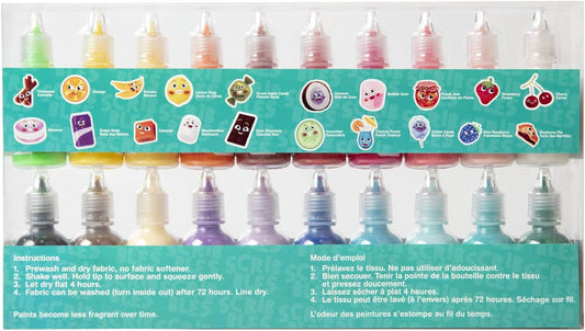 Scribbles 3D Scented Puff Paint, Non-Toxic 20 Pack