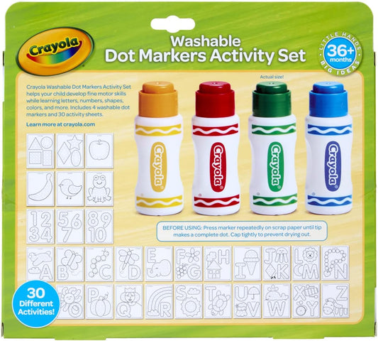 Crayola Washable Dot Markers Activity Set of 30