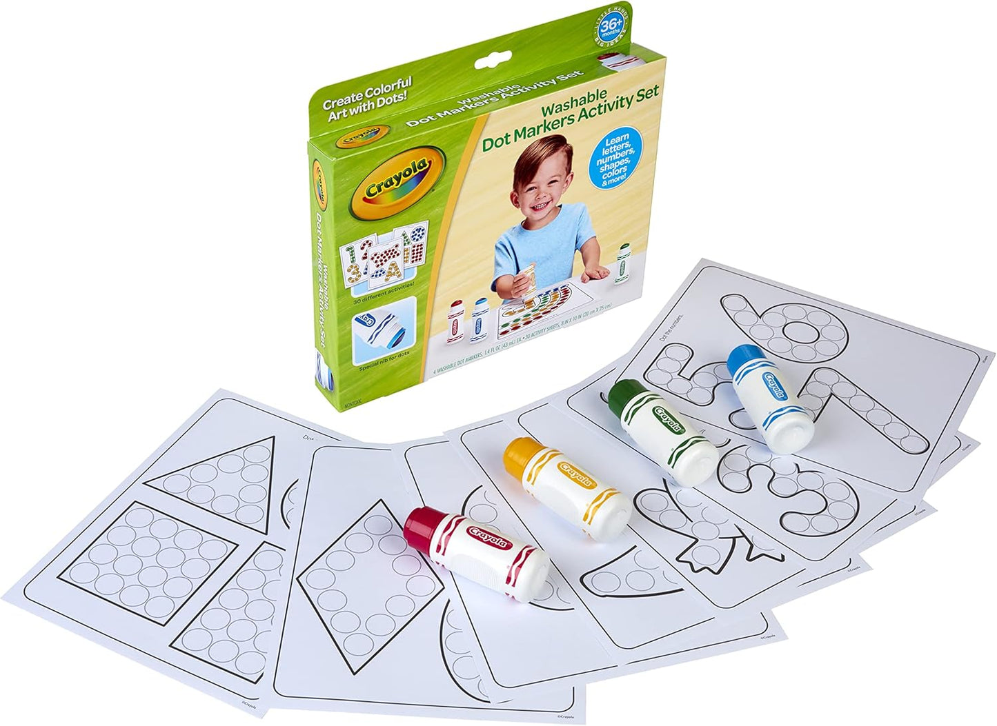 Crayola Washable Dot Markers Activity Set of 30