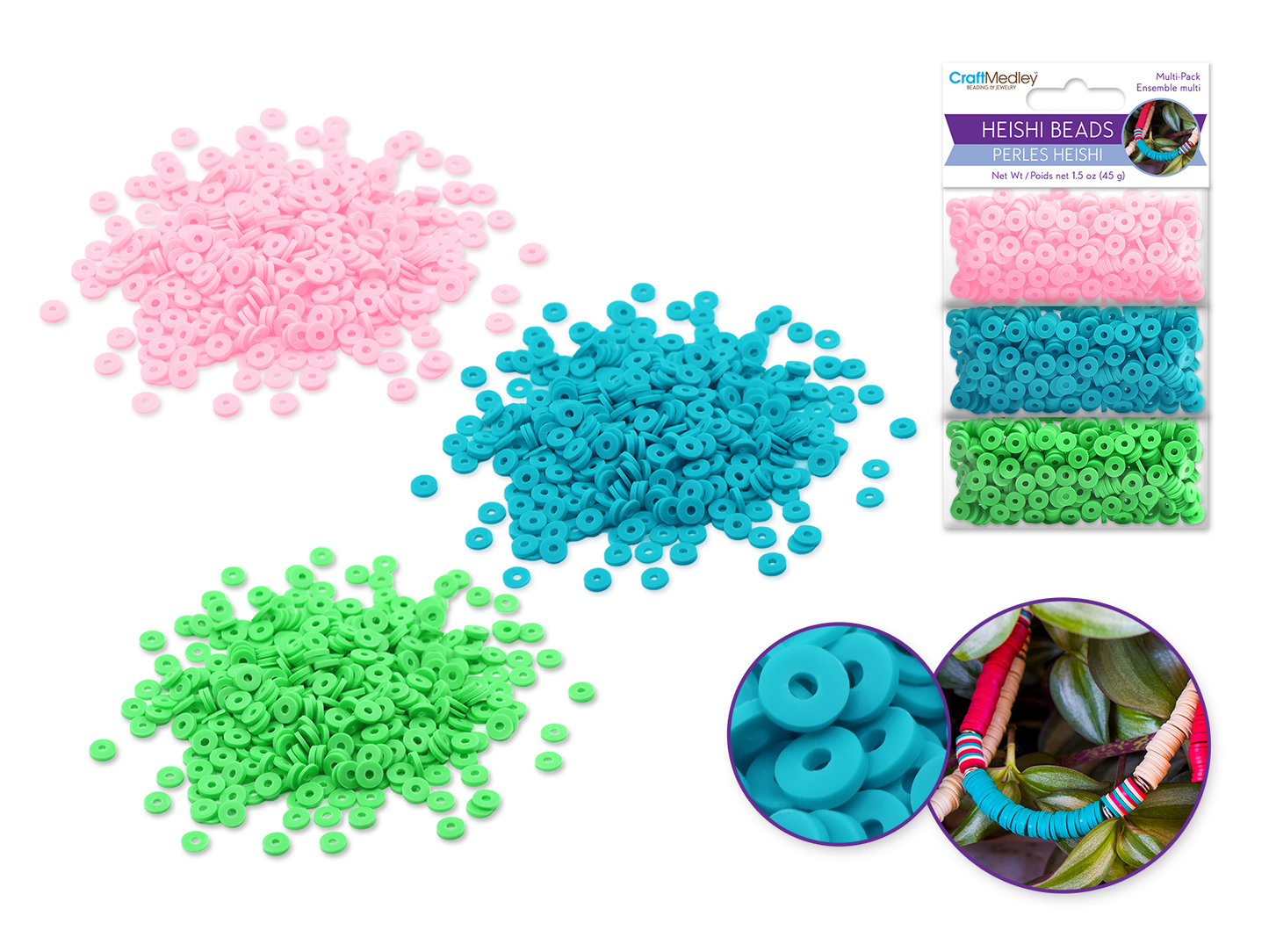 Polymer Clay Beads: 6mm Round