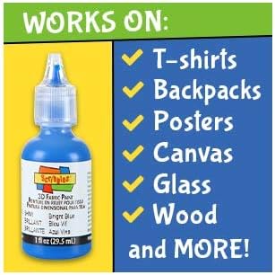 Scribbles 3D Scented Puff Paint, Non-Toxic 20 Pack