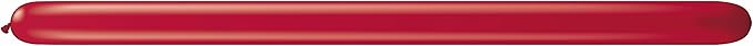 Qualatex 160Q Ruby Red Tying Balloons (100ct) - Dp crafts