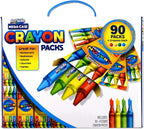 ArtSkills Mega Case of Crayons, 4 Primary Colors, 90 Packs - Dp crafts