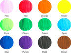 Happido Solid Poster Paint Sticks, Set of 12 - Dp crafts