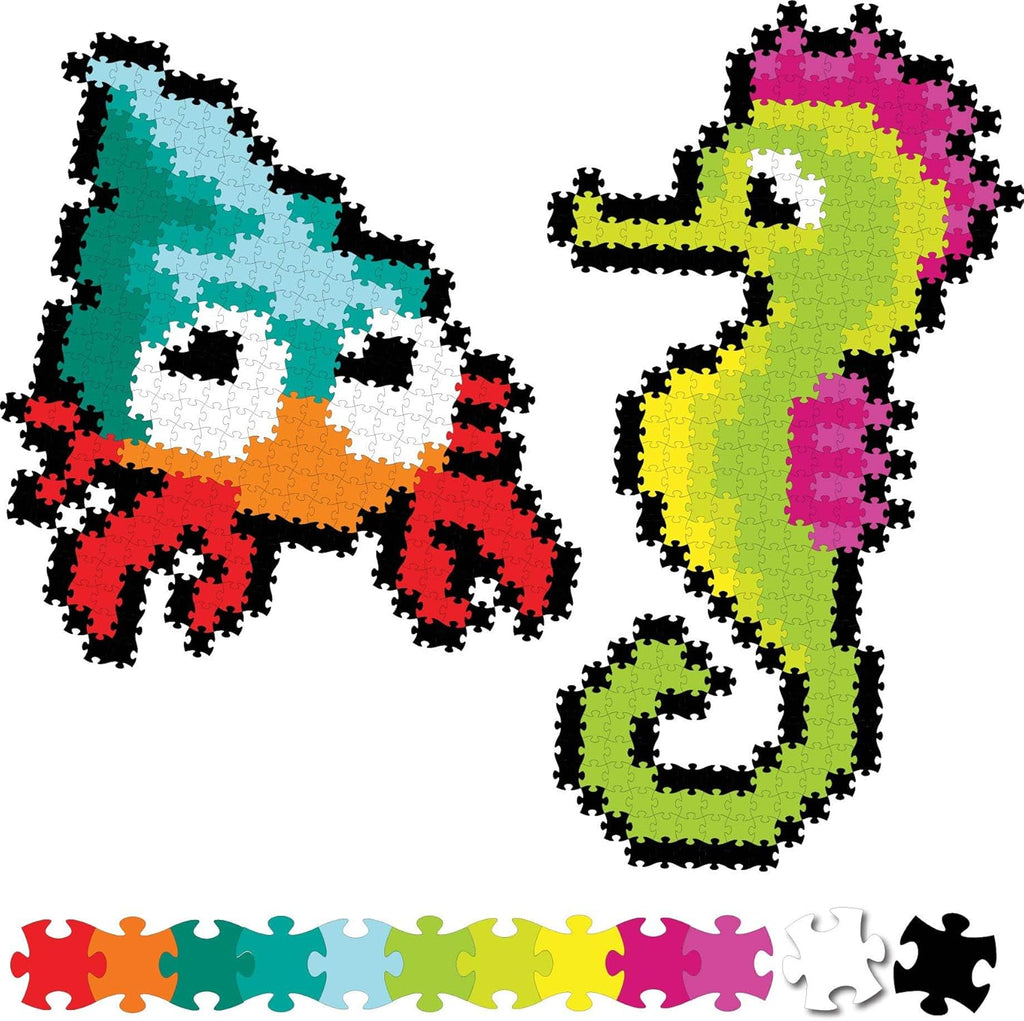 Fat Brain Toys Jixelz - 700 pc Set - Sea Friends - Dp crafts