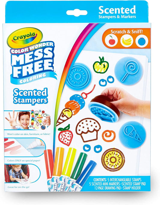 Crayola Color Wonder Scented Markers & Stamps Set