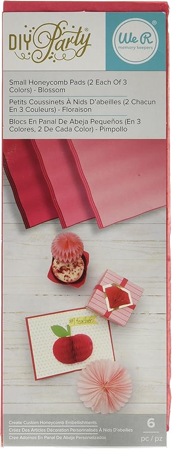 6 Piece DIY Party Honeycombs, Small - Dp crafts
