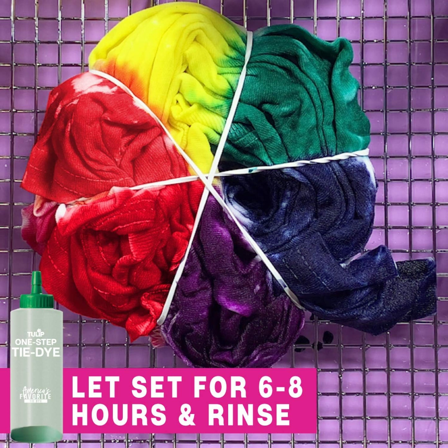 Tulip One-Step Road Trip Bus Kit Rainbow Tie Dye