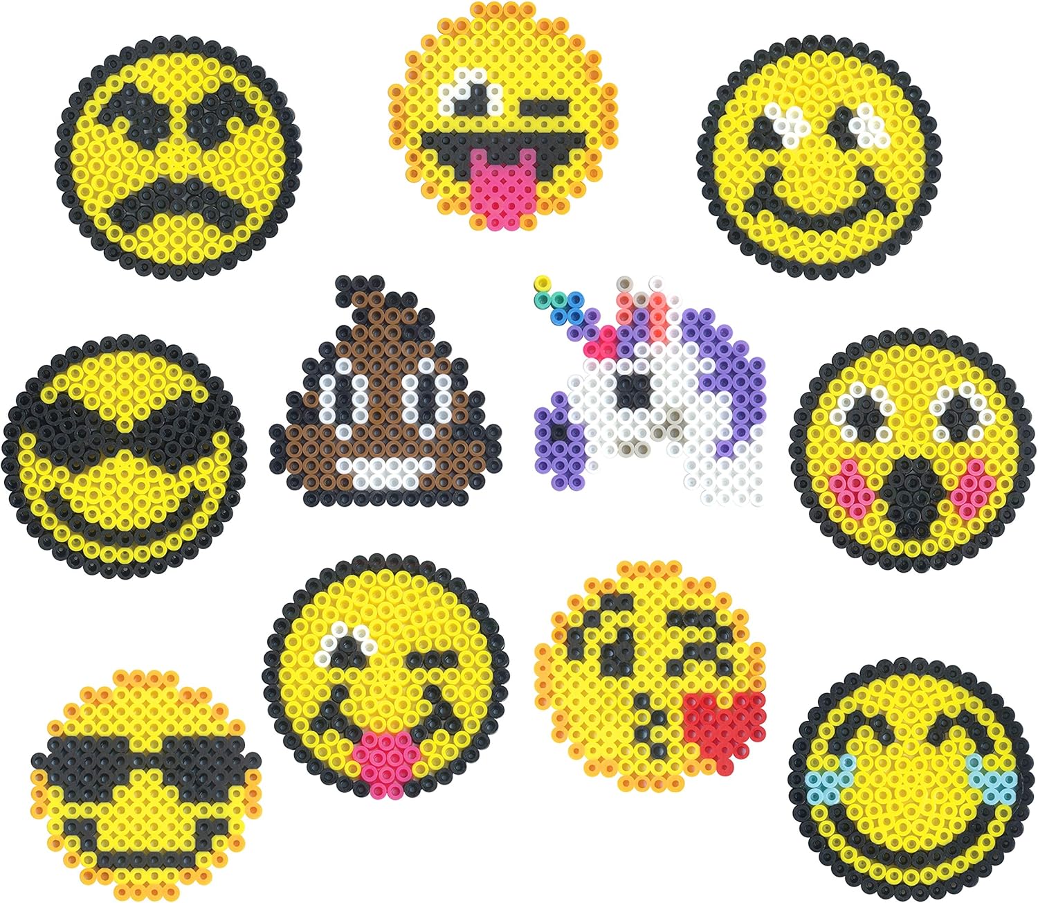 Perler Beads Emoji Bucket 8500pc - Dp crafts