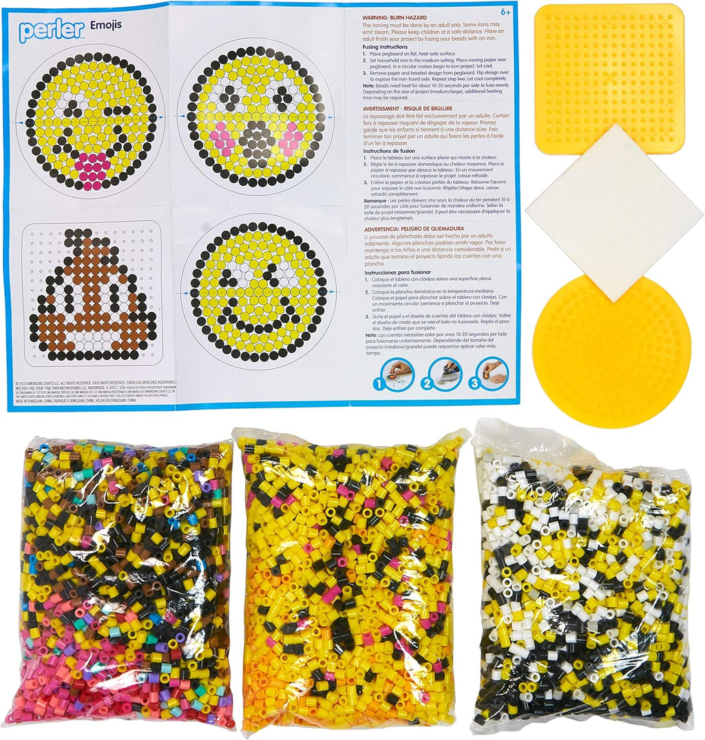Perler Beads Emoji Bucket 8500pc - Dp crafts
