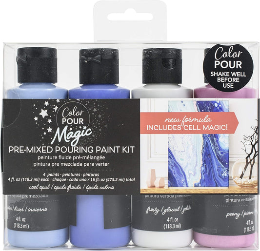 AMERICAN CRAFTS COLOR POUR MAGIC KIT