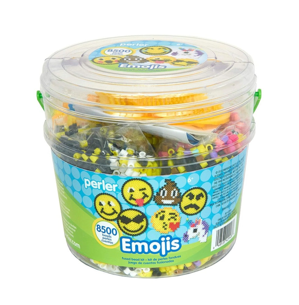 Perler Beads Emoji Bucket 8500pc - Dp crafts