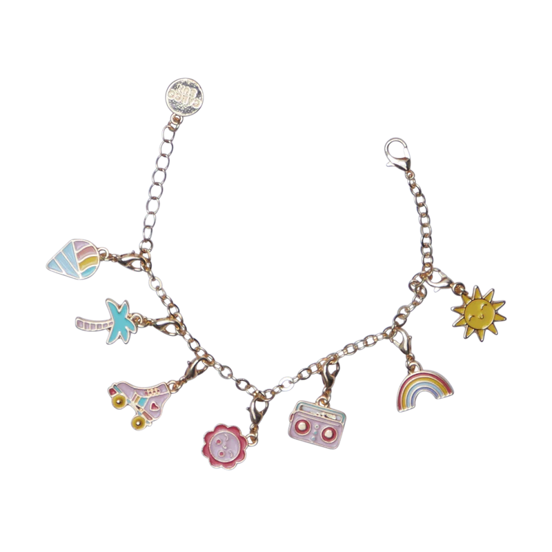 Calendar bracelet and charms set