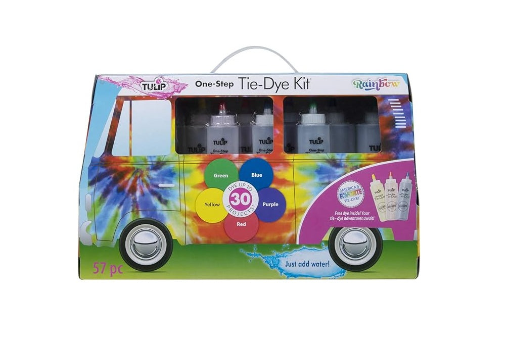 Tulip One-Step Road Trip Bus Kit Rainbow Tie Dye - Dp crafts