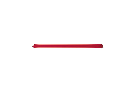 Qualatex 160Q Ruby Red Tying Balloons (100ct)