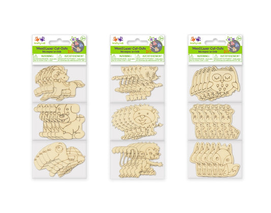 Laser Wood Animal Cutout