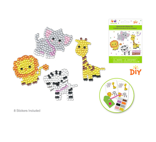 Animal Diamond art stickers