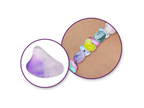 Frosted Marble Pebble chip beads - Dp crafts
