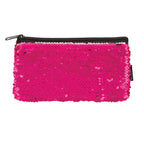 Pink/Silver Magic Sequin Mini Pencil Pouch - Dp crafts