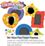 Colorations Fun Foam Frames Set of 36 - Dp crafts