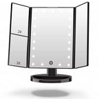 Tri-Fold Lighted Vanity Makeup Mirror - Dp crafts