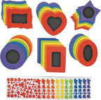 Colorations Fun Foam Frames Set of 36 - Dp crafts