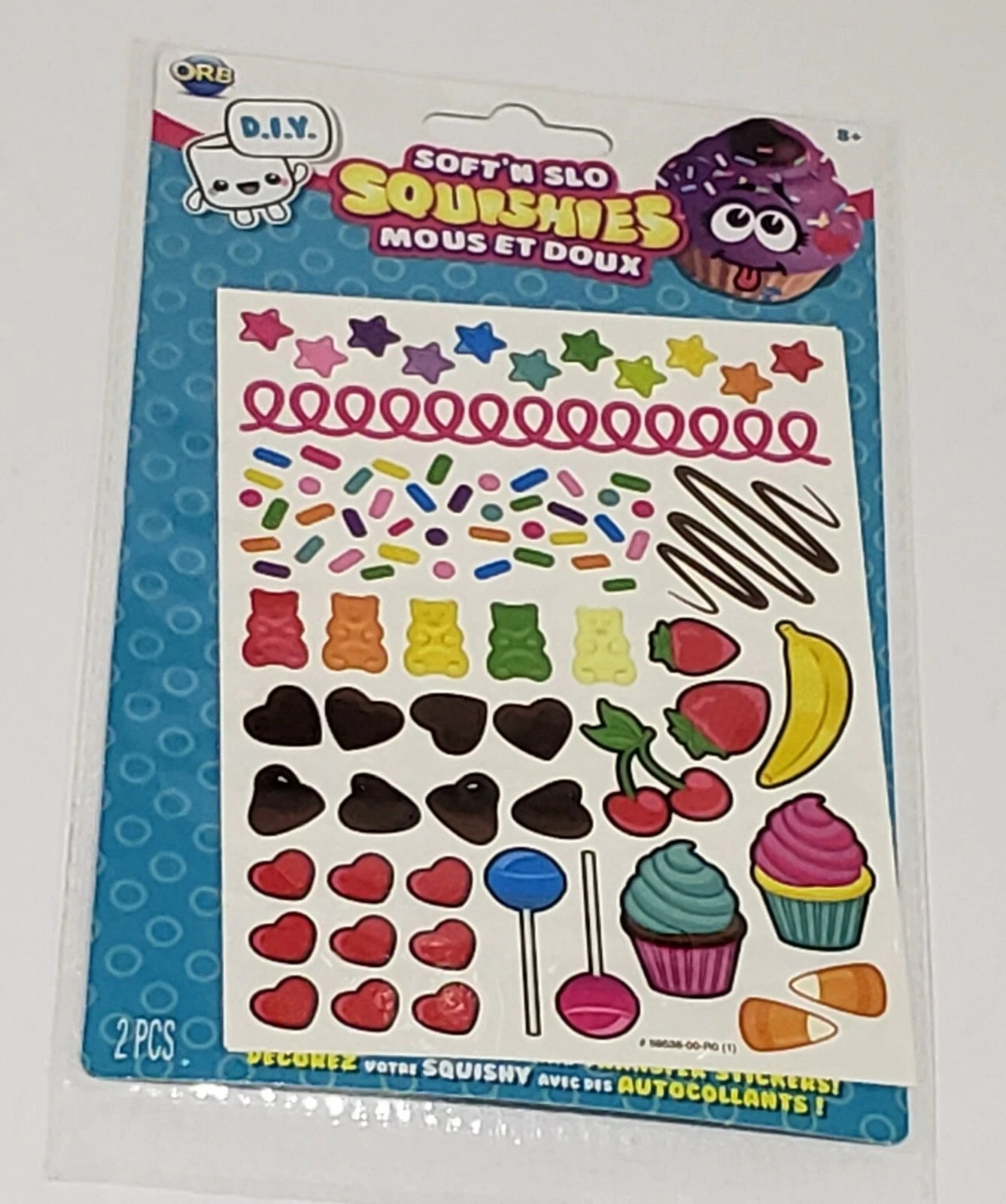 Squishy Transfer Stickers 30+ Soft'N Slo