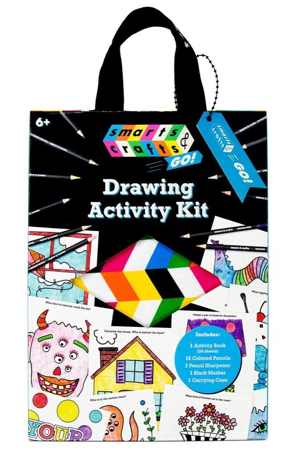Smarts & Crafts Drawing Activity Kit - Dp crafts