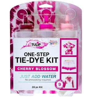 Tulip One-Step Tie-Dye 3 Color Kit Permanent Fabric Designs - Dp crafts