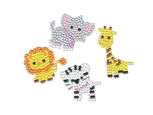 Animal Diamond art stickers
