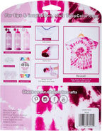 Tulip One-Step Tie-Dye 3 Color Kit Permanent Fabric Designs - Dp crafts