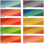 Kassa 10-Pack Holographic Color-Changing Vinyl Sheets | 12" x 12" - Dp crafts