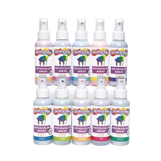 Colorations® Watercolor Spray - Set of 10 - Dp crafts