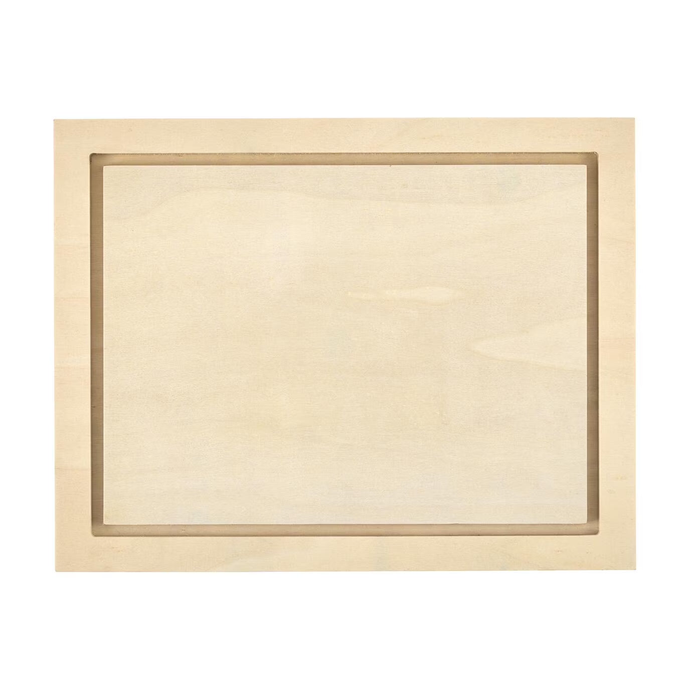 Plaid Wood Surfaces Floating Plaque, 11.5" x 9" - Dp crafts