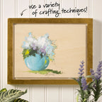 Plaid Wood Surfaces Floating Plaque, 11.5" x 9" - Dp crafts